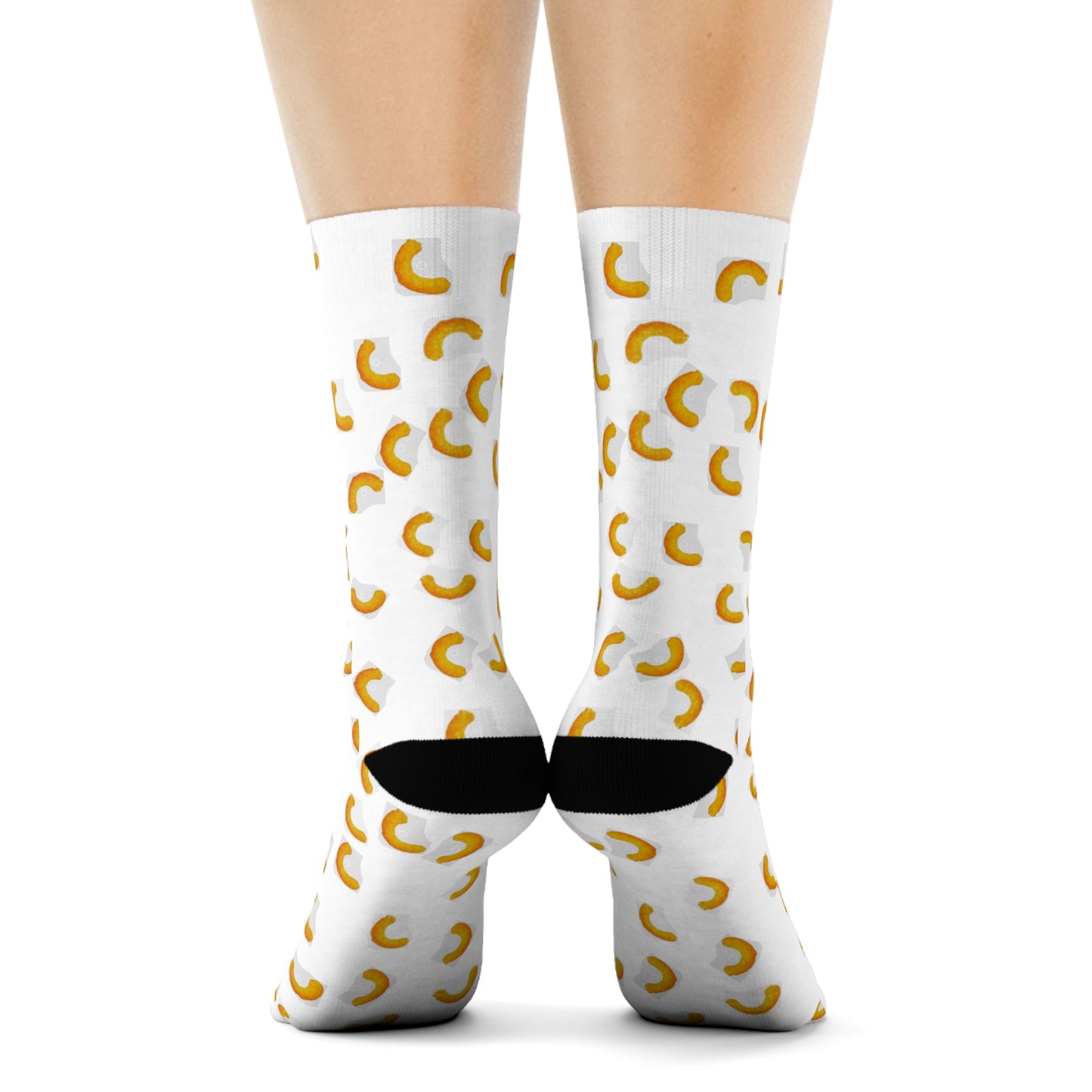 Cheezy Doodles - Crew Socks white