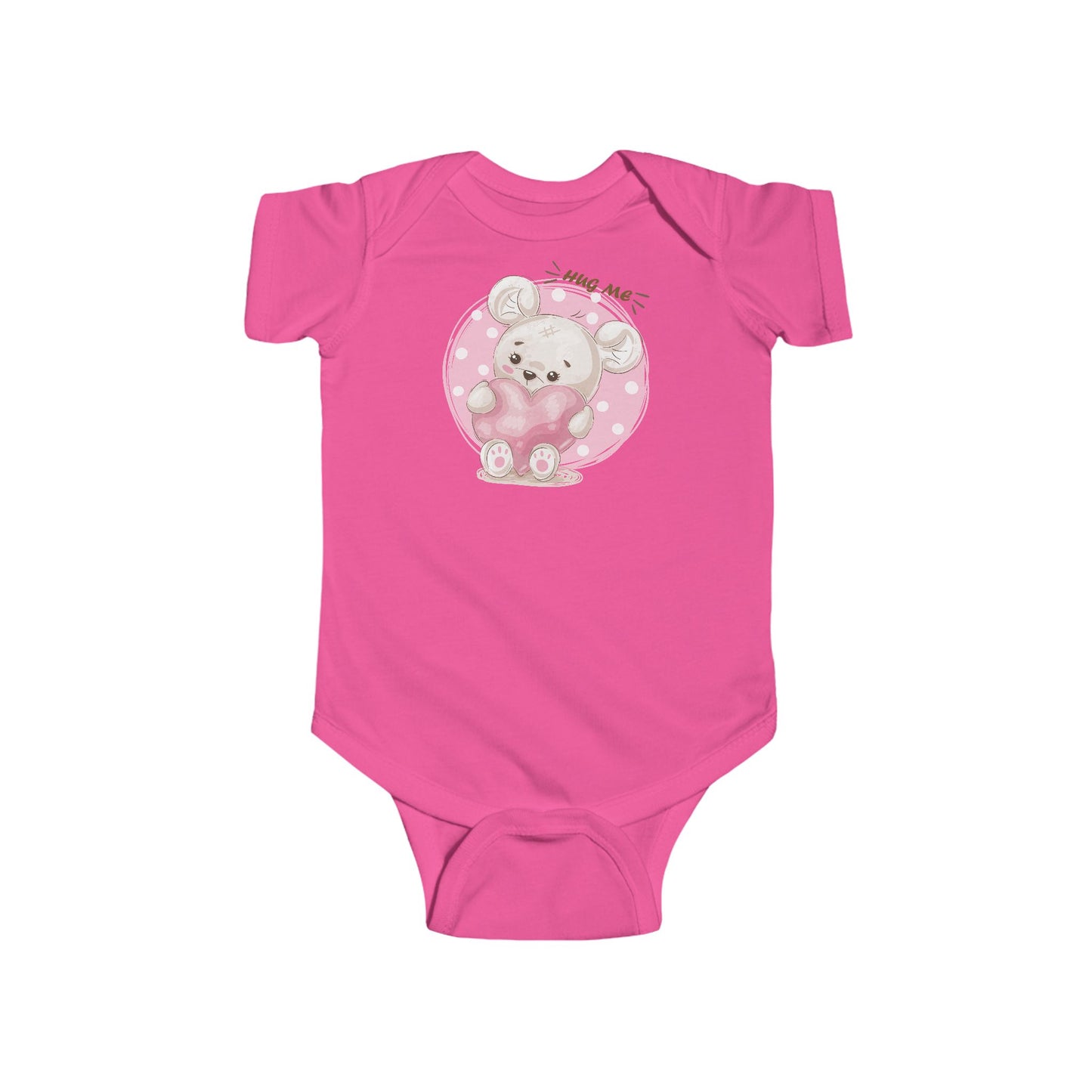 Hug Me Teddybear - Infant Fine Jersey Bodysuit