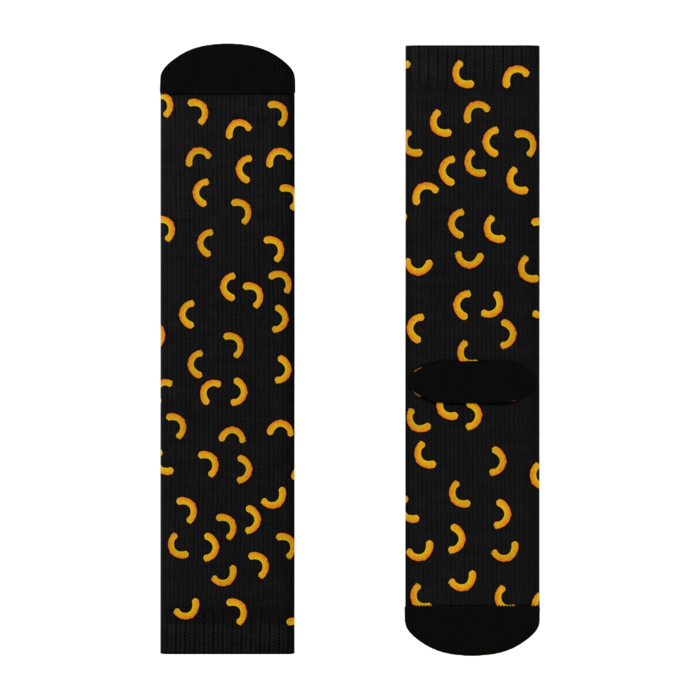 Cheezy Doodles - Crew Socks black