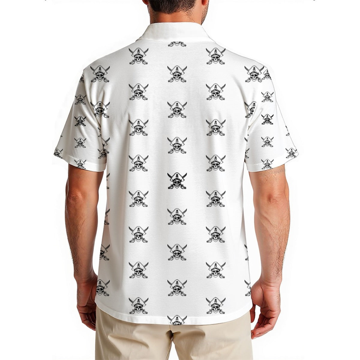 Pirate Scull Hawaiian Shirt|150GSM