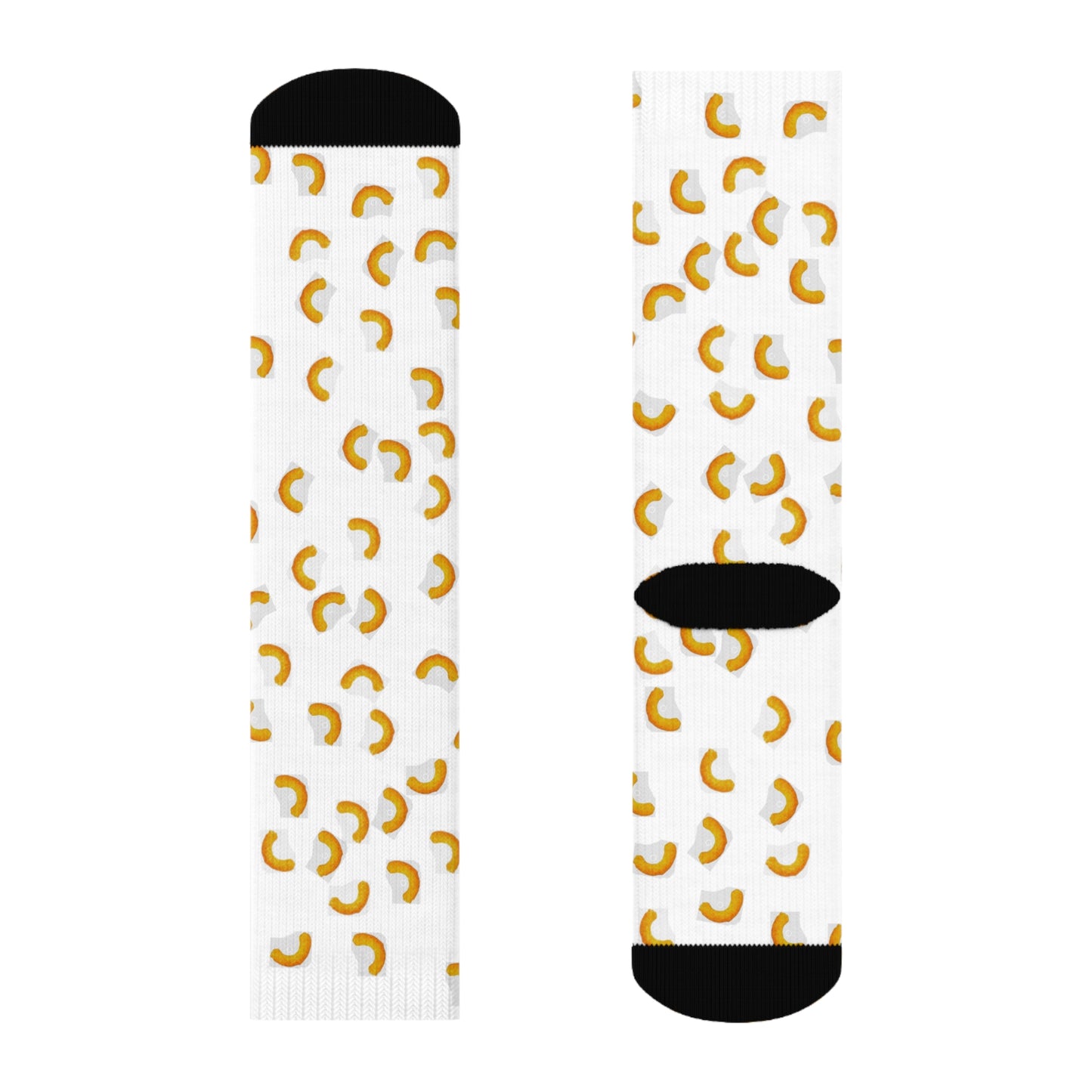 Cheezy Doodles - Crew Socks white