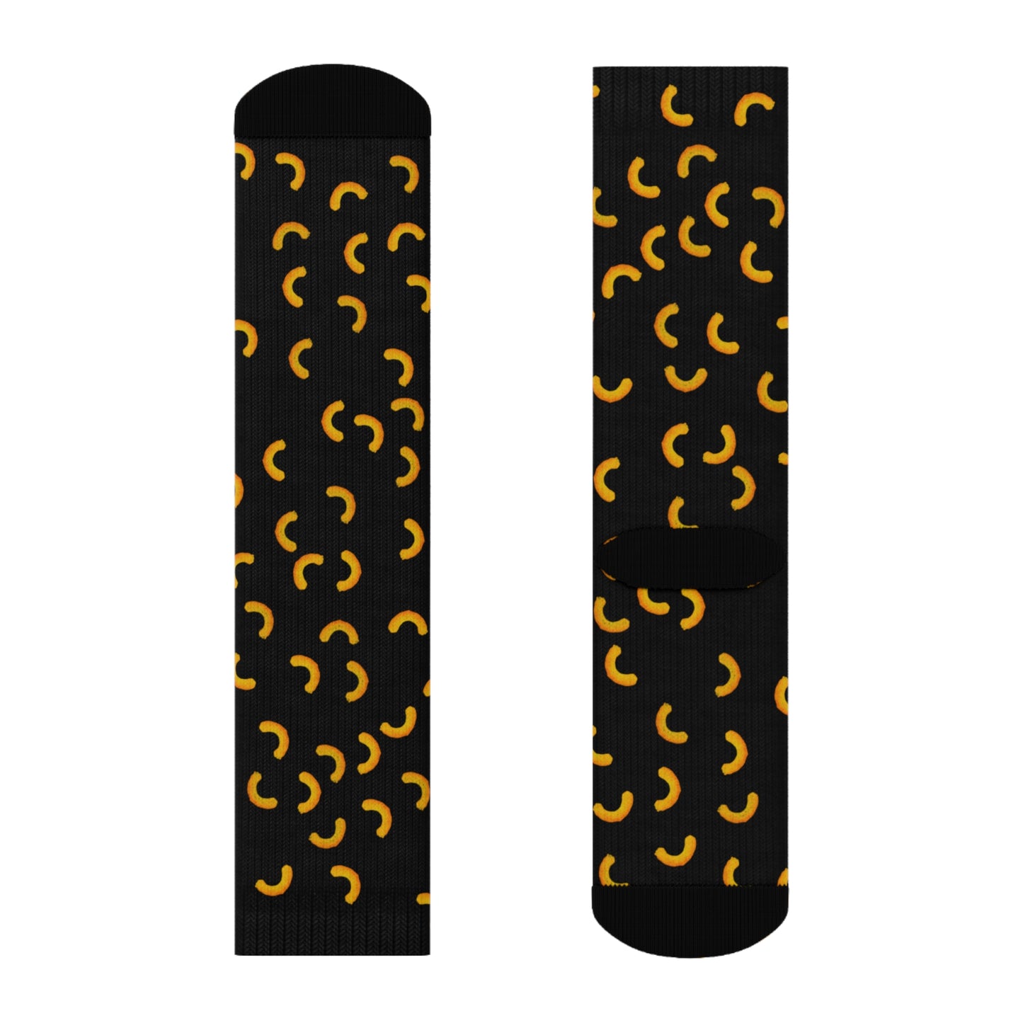 Cheezy Doodles - Crew Socks black