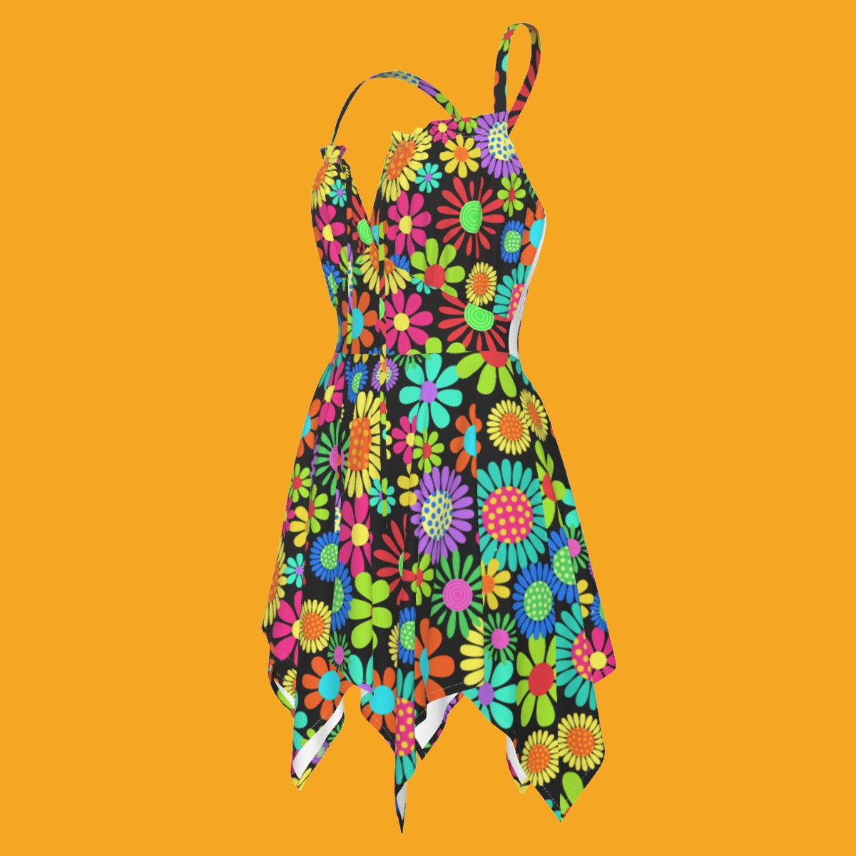 FlowerPower Slip Dress