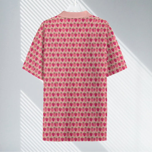 Strawberry - Men's Hawaiian Shirt