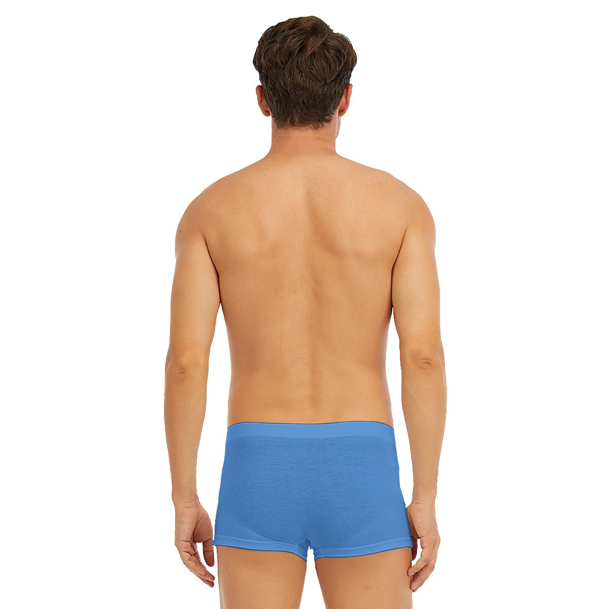 Turn me on - Blue - Men's Short Boxer Briefs