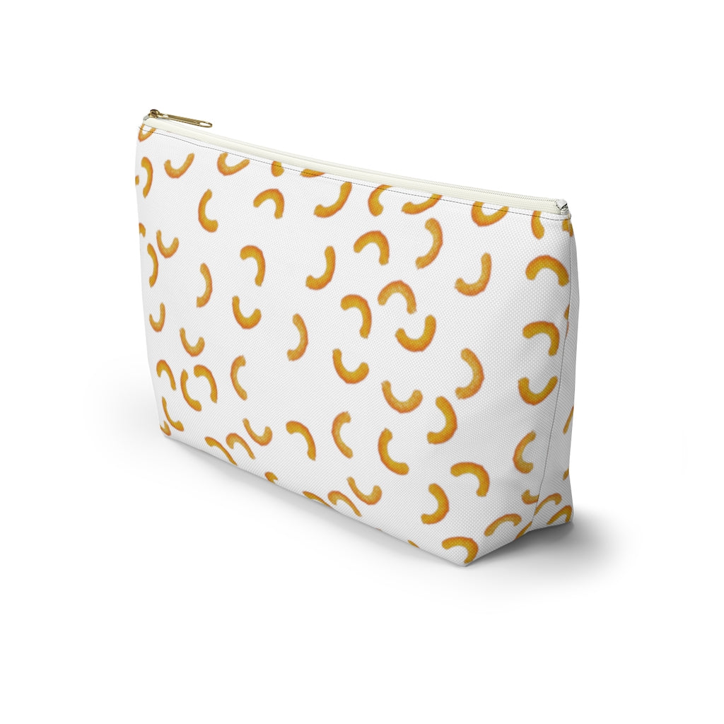 Cheezy doodels - Accessory Pouch w T-bottom white