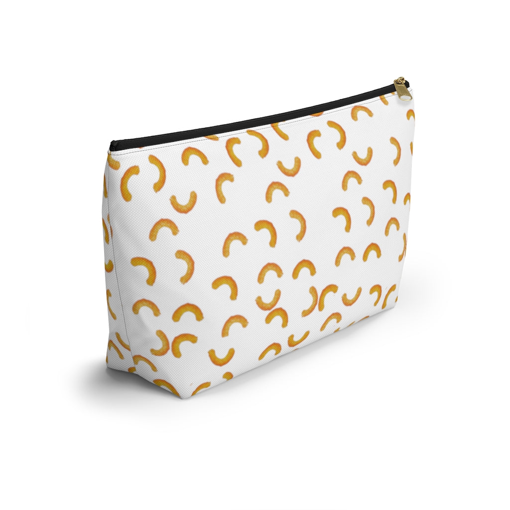 Cheezy doodels - Accessory Pouch w T-bottom white