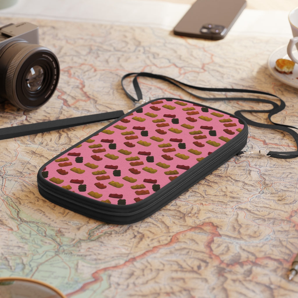 Gummy Bears Passport Wallet - Pink