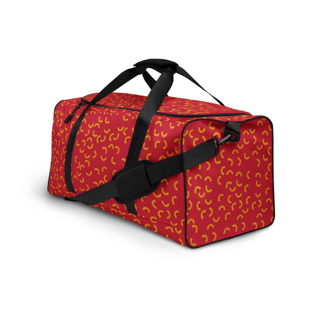 Cheezy doodles - Duffle bag red