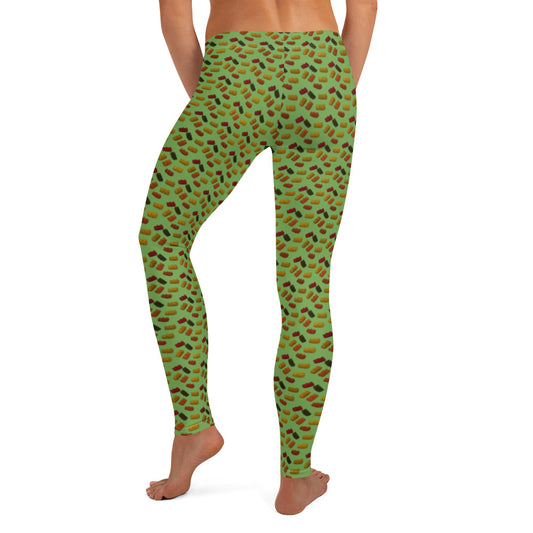 Gummy Bears - Leggings - Green