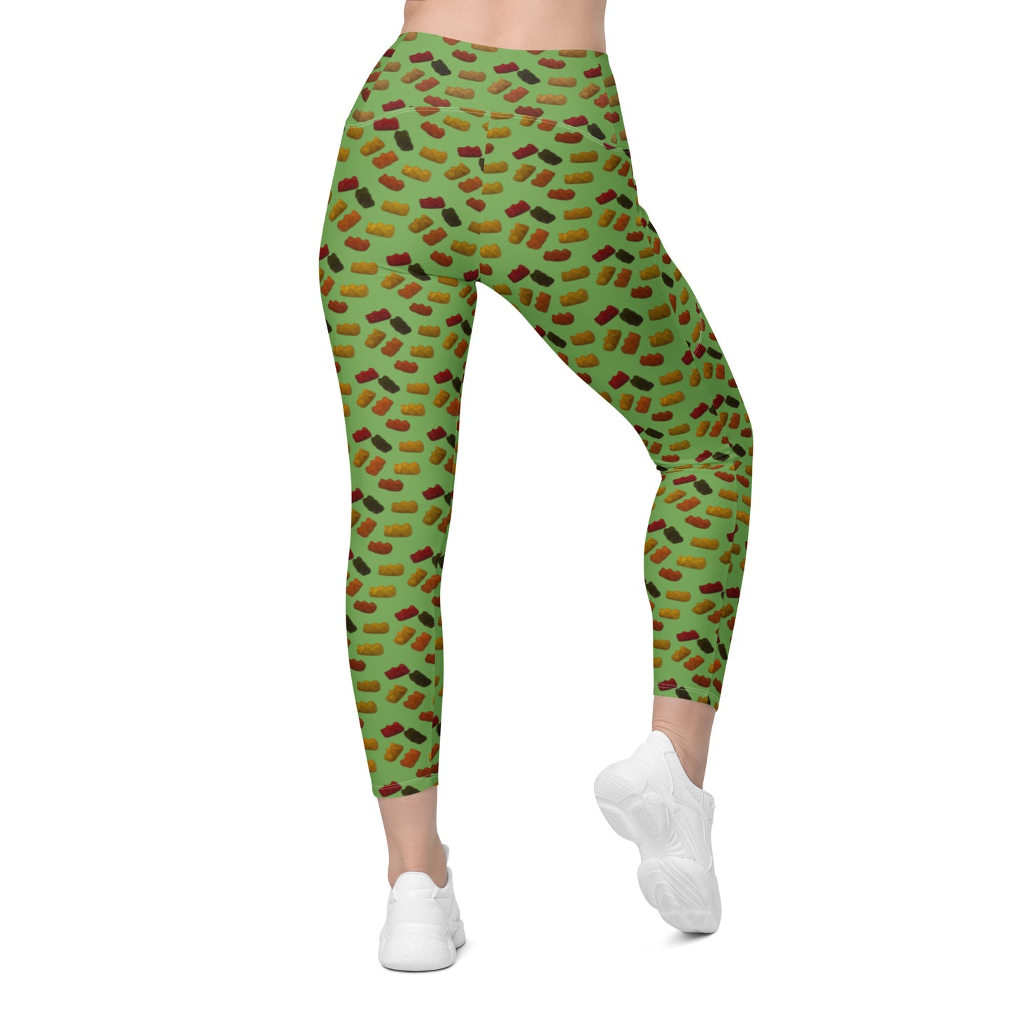 Gummy Bears - Leggings with pockets - Green