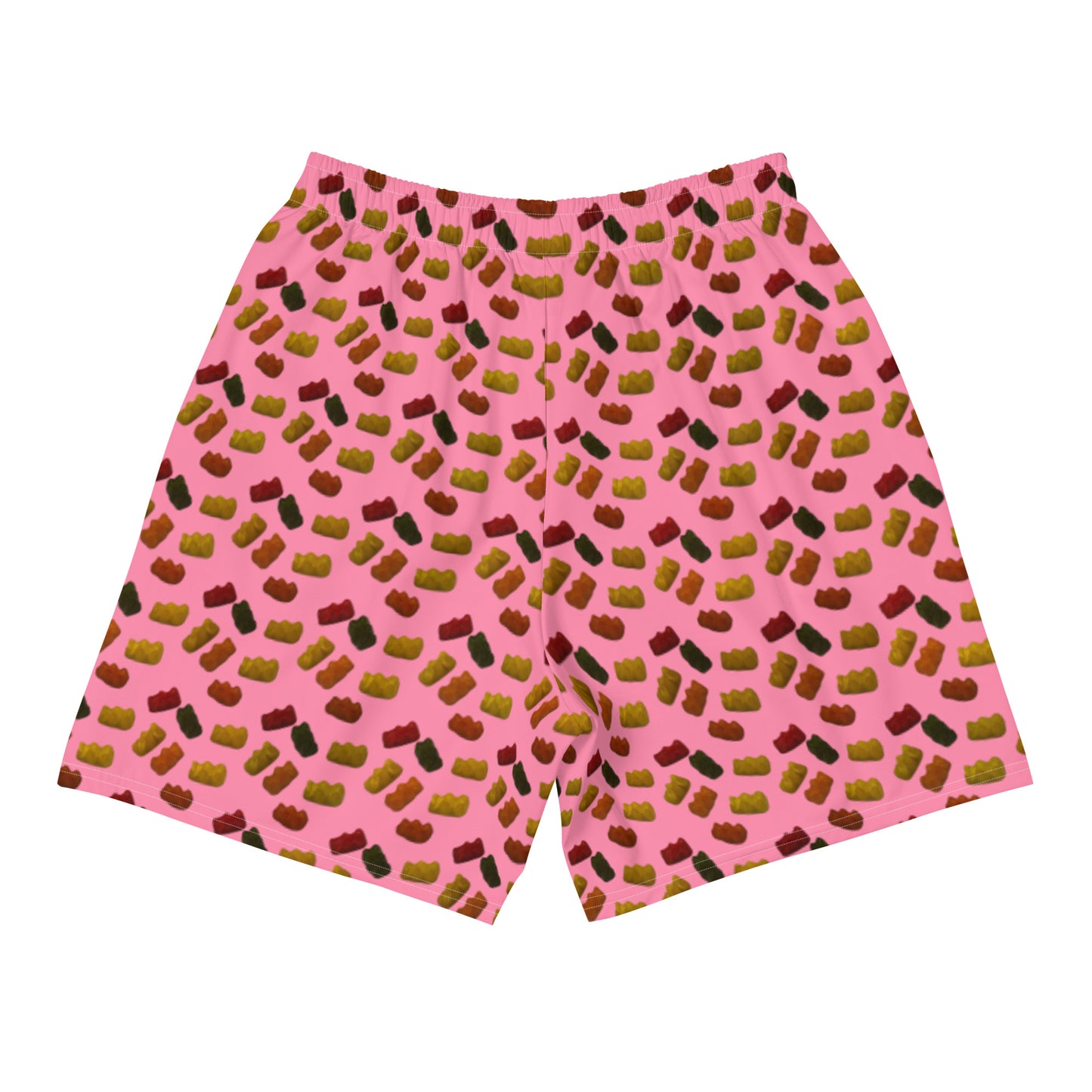 Gummy Bears - Men's Athletic Long Shorts - Pink