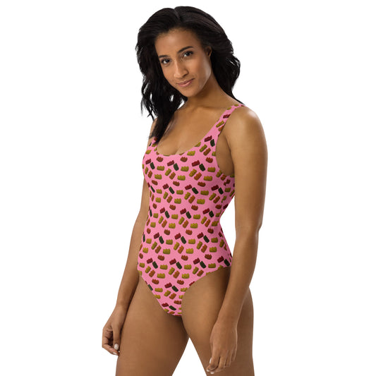 Gummy Bears - One-Piece Swimsuit - Pink