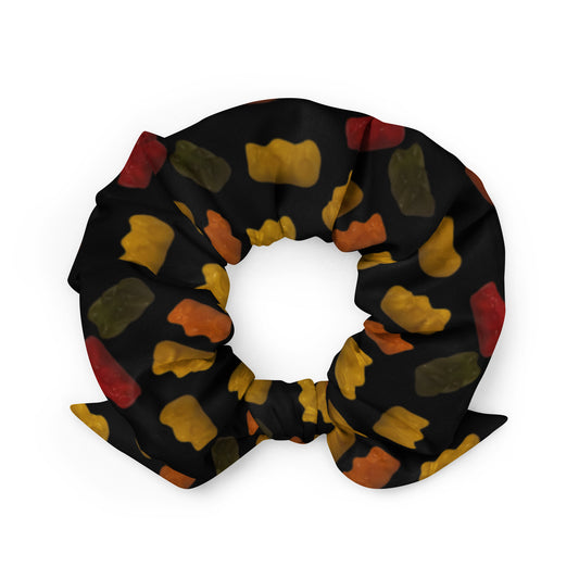 Gummy Bears - Scrunchie - Black