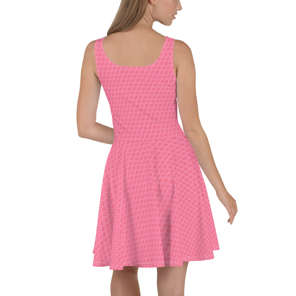 Pink Heart - Skater Dress