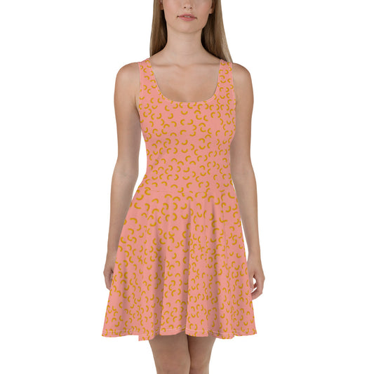 Cheezy doodeles - Skater Dress pink