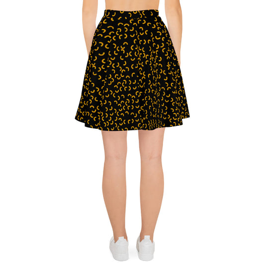 Cheezy doodels - Skater Skirt black