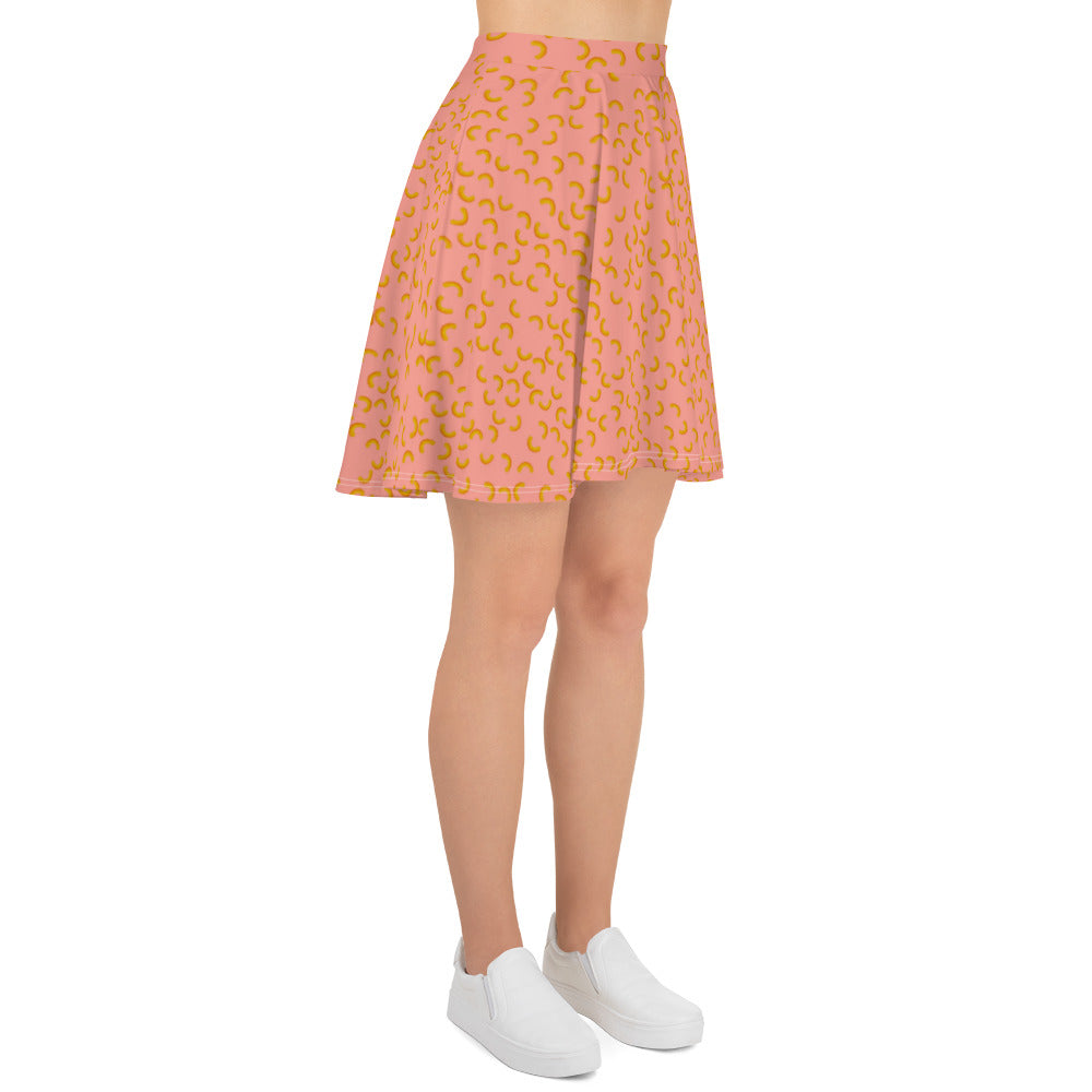 Cheezy doodels - Skater Skirt pink