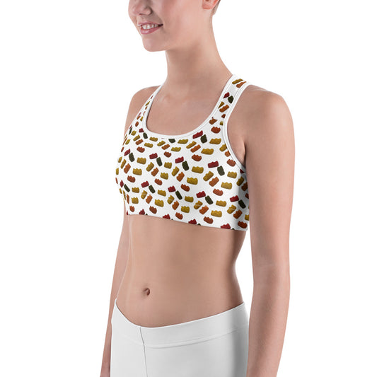 Gummy Bears - Sports bra - White