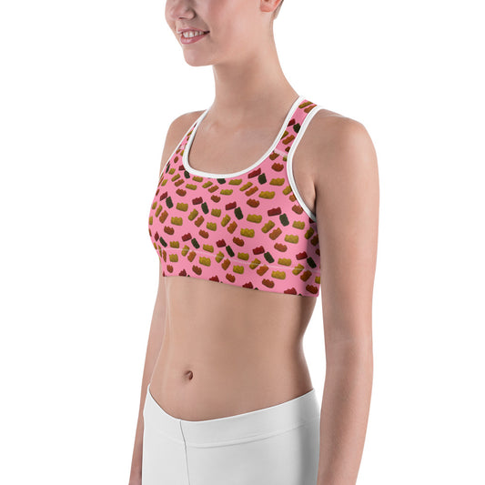 Gummy Bears - Sports bra - Pink