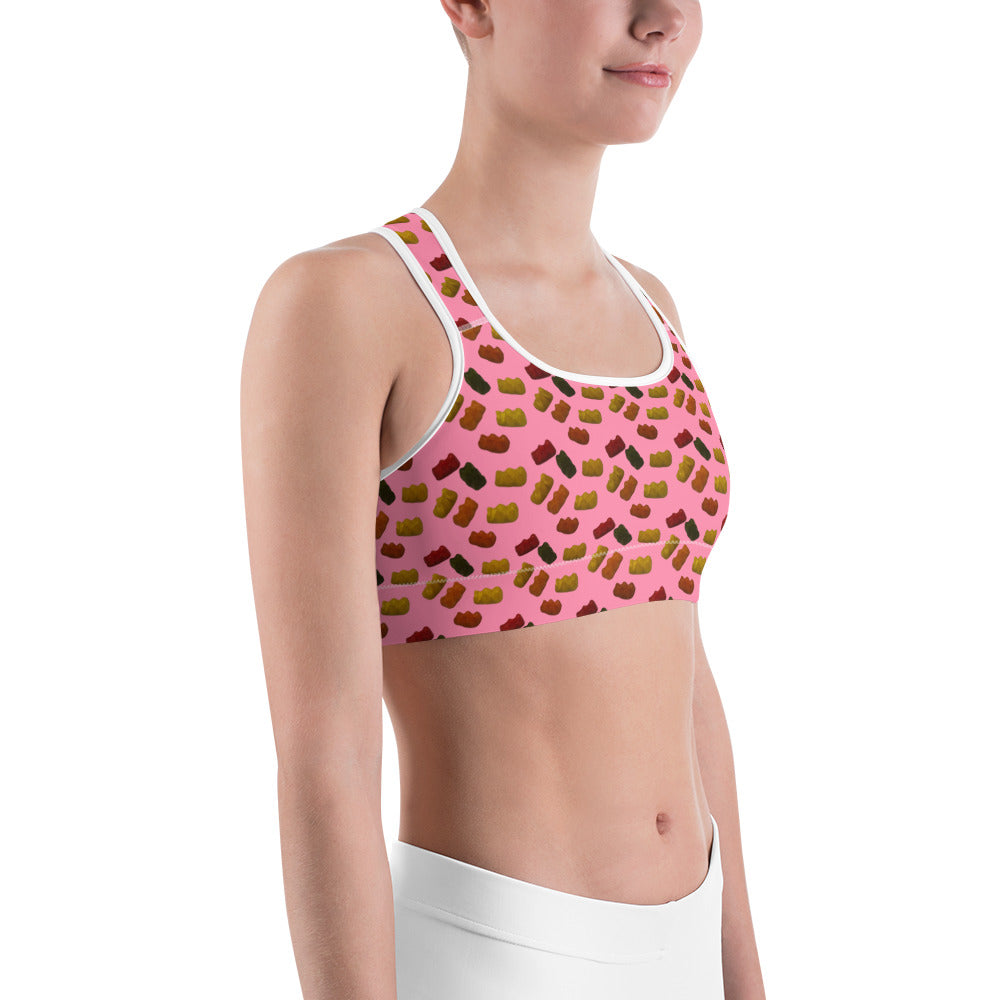 Gummy Bears - Sports bra - Pink