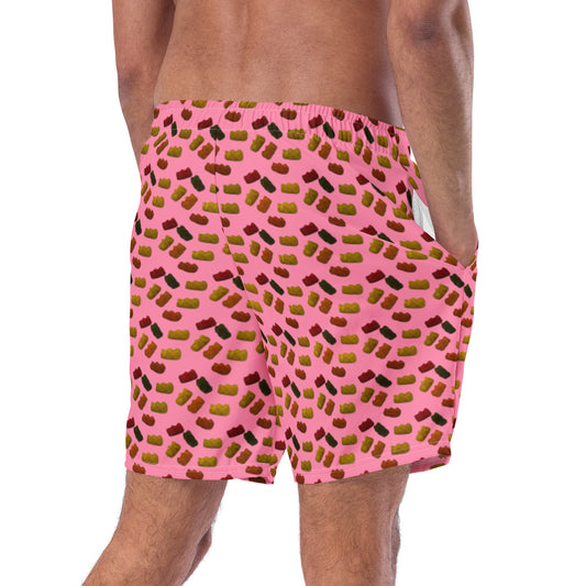 Gummy Bears - Men's swim trunks - Pink