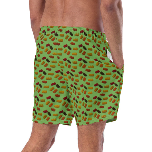 Gummy Bears - Men's swim trunks - Blue