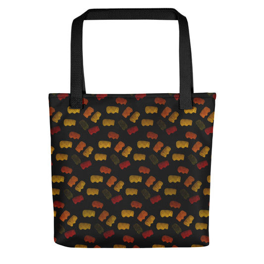 Gummy Bears - Tote bag - Black