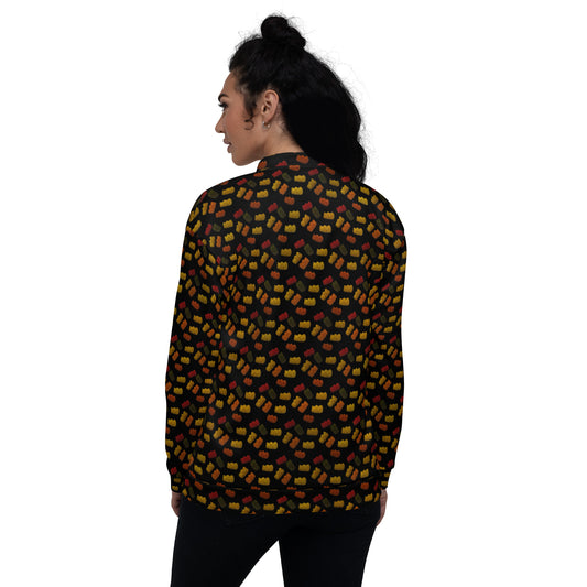 Gummy Bears - Unisex Bomber Jacket - Black