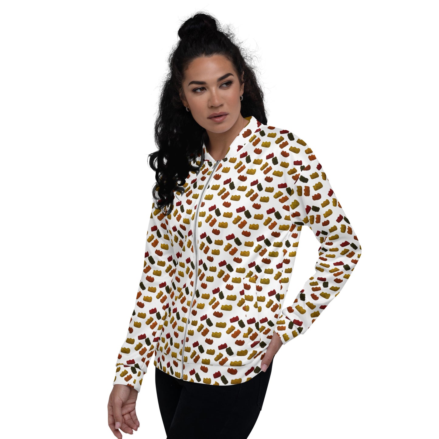 Gummy Bears - Unisex Bomber Jacket - White