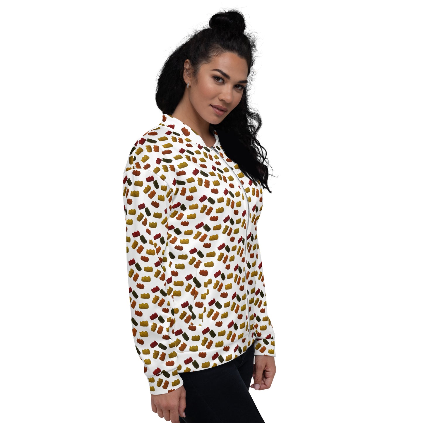 Gummy Bears - Unisex Bomber Jacket - White