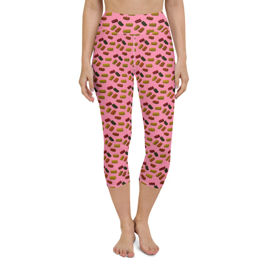 Gummy bears - Yoga Capri Leggings - Pink