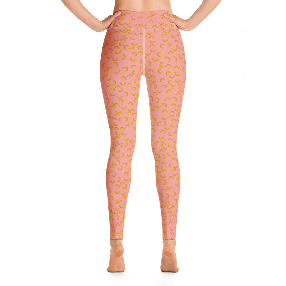Cheezy doodels - Yoga Leggings pink