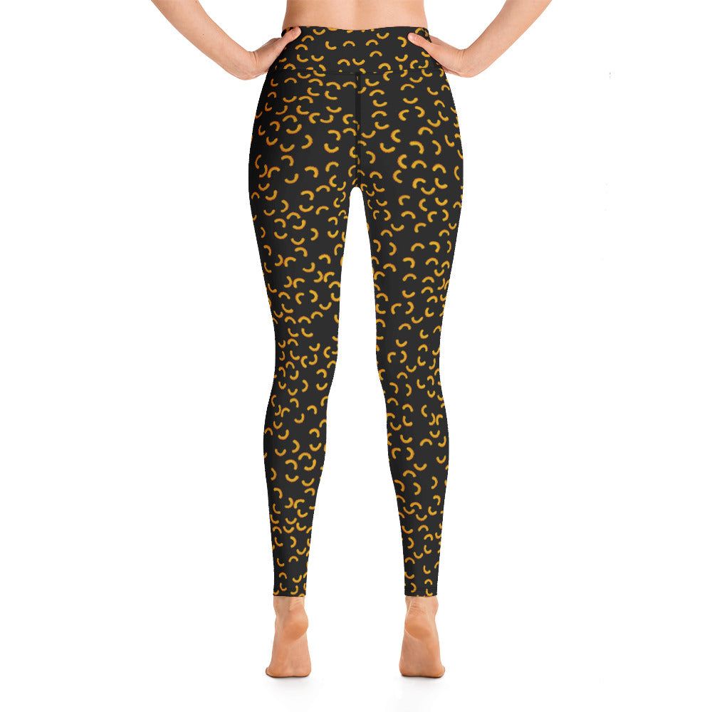 Cheezy doodels - Yoga Leggings black
