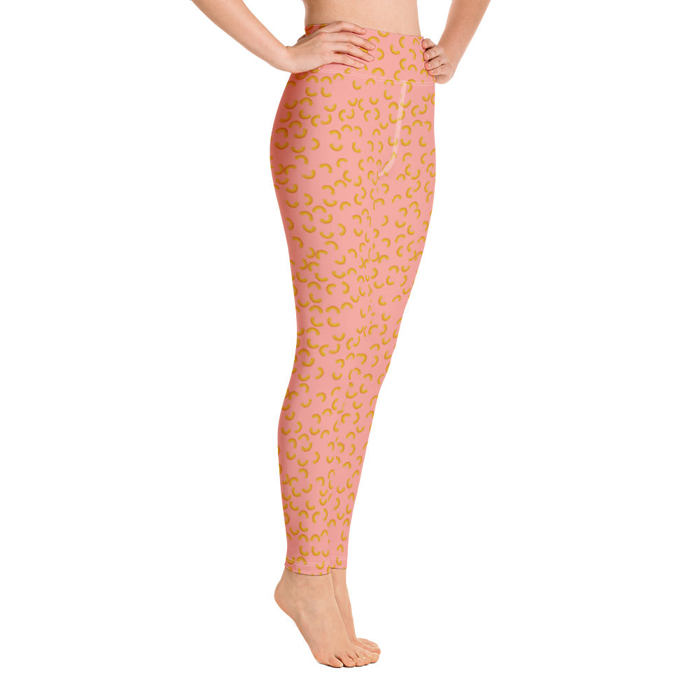 Cheezy doodels - Yoga Leggings pink