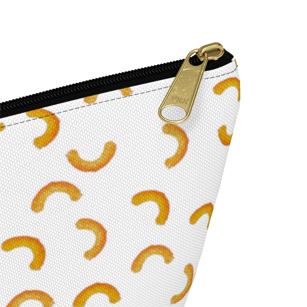 Cheezy doodels - Accessory Pouch w T-bottom white
