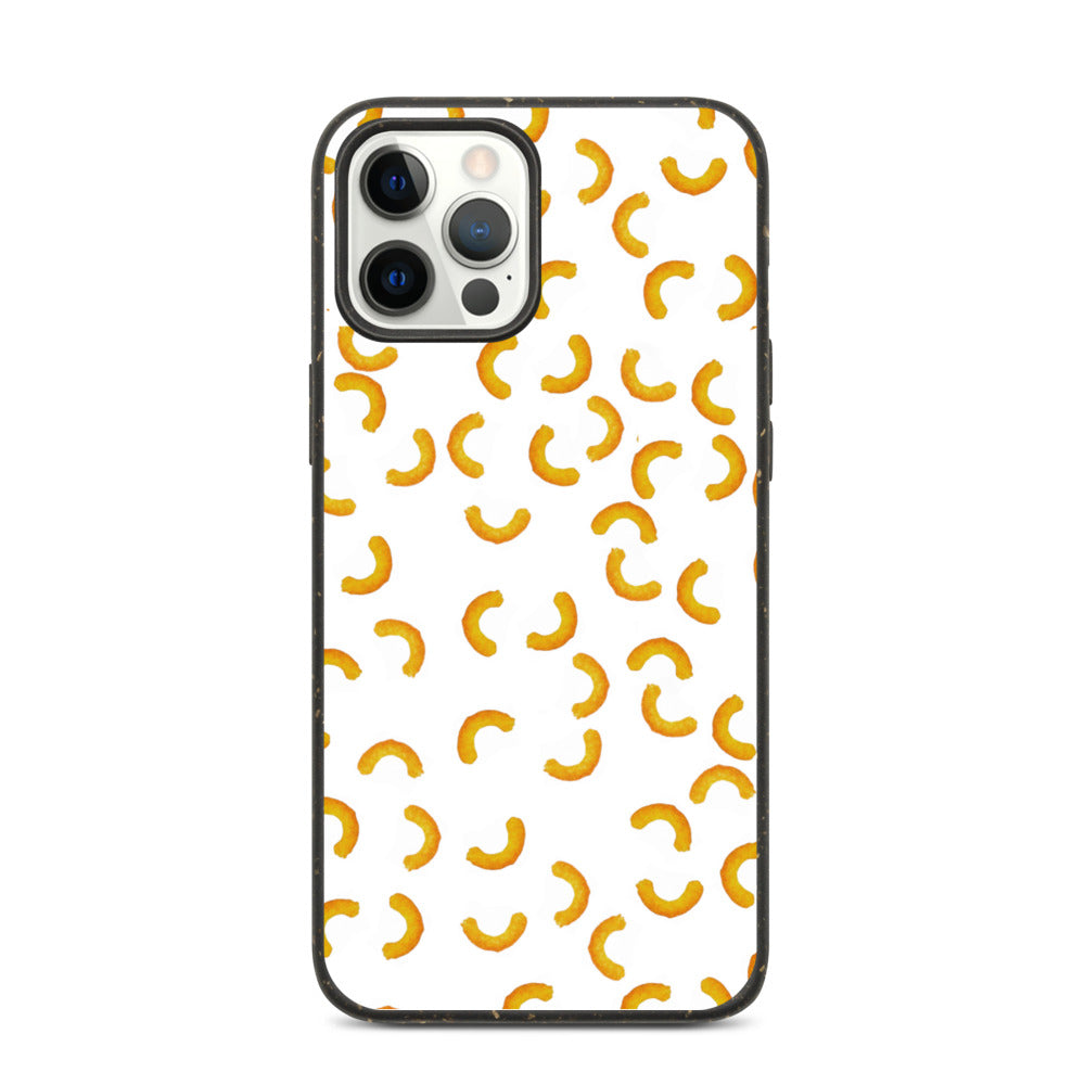 Cheezy doodles - Biodegradable IPhone case white