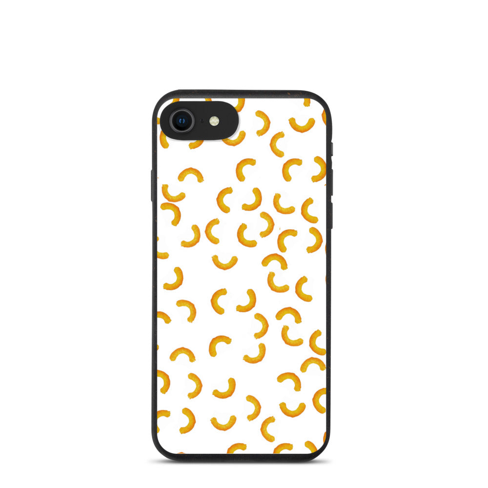 Cheezy doodles - Biodegradable IPhone case white
