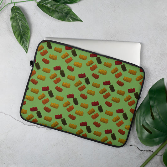 Gummy Bears - Laptop Sleeve - Green