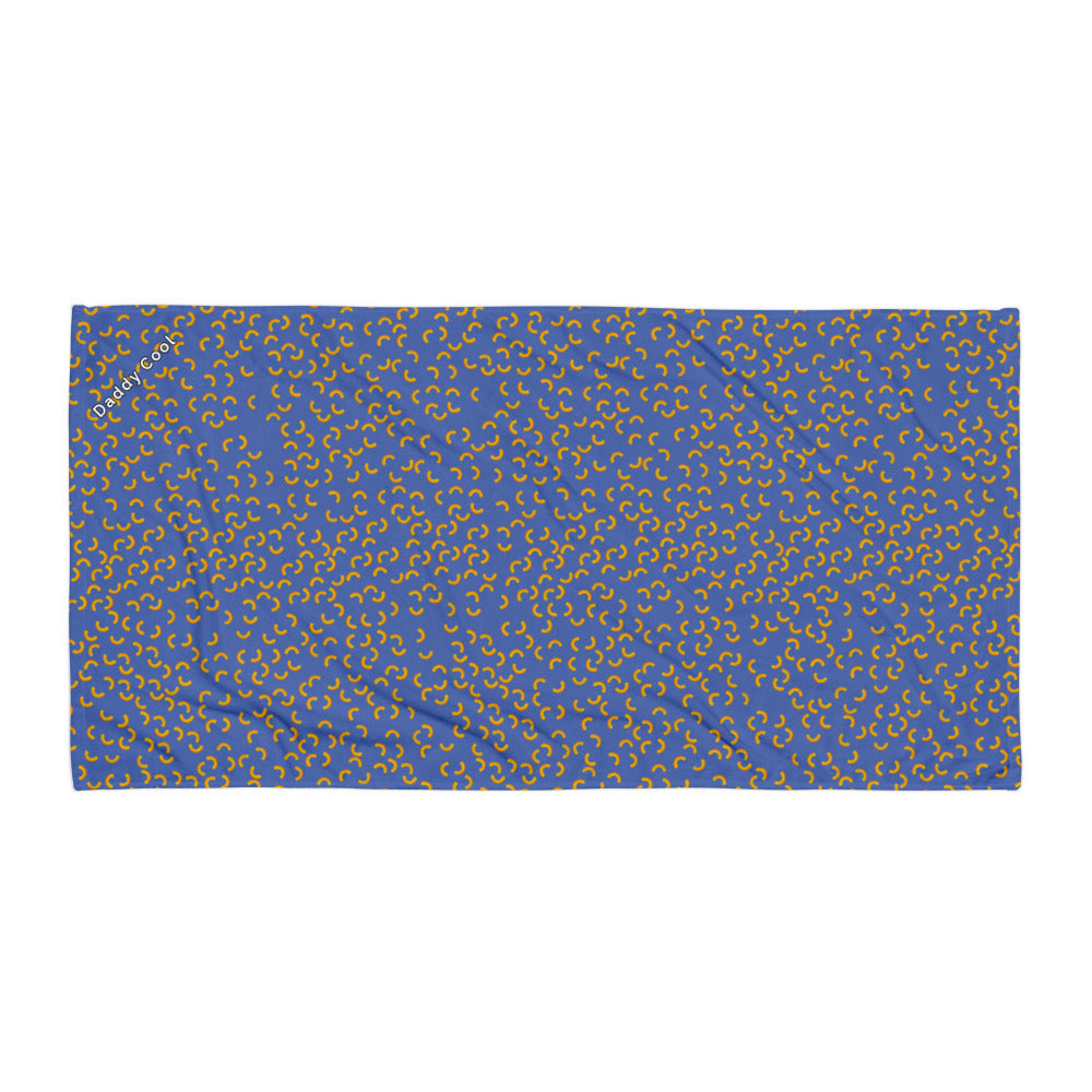 Cheezy doodles - Beach Towel Blue- Your Name