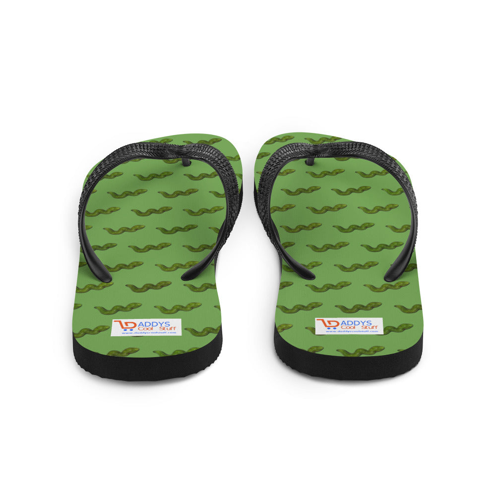 Green Snake - Flip-Flops - Green