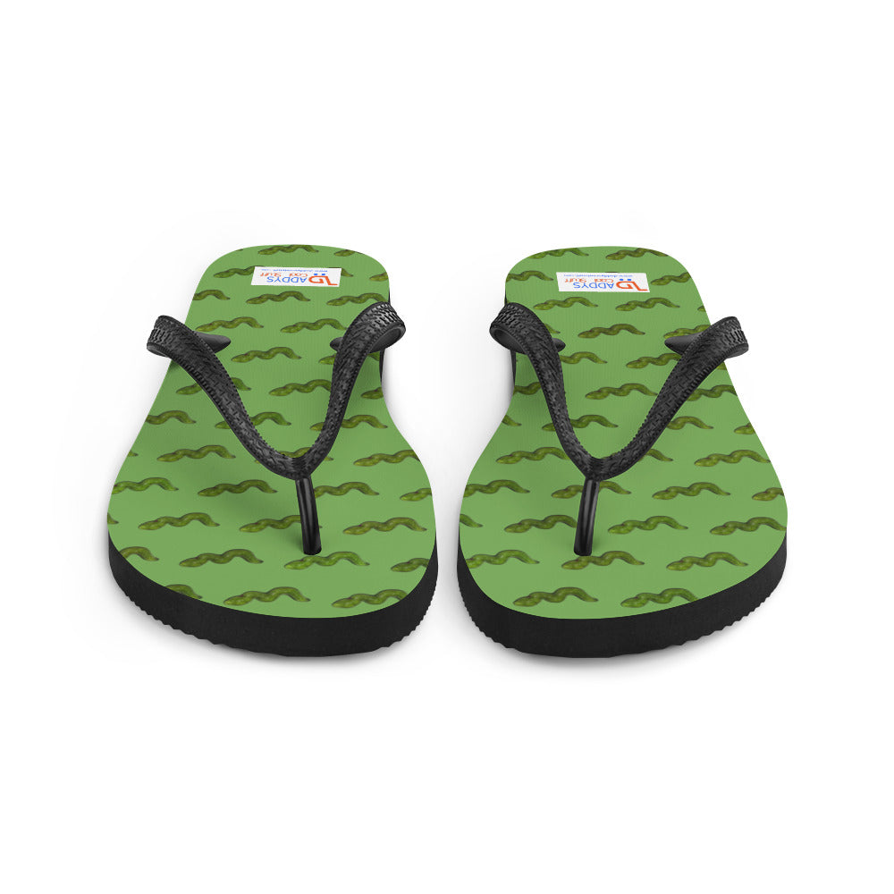 Green Snake - Flip-Flops - Green