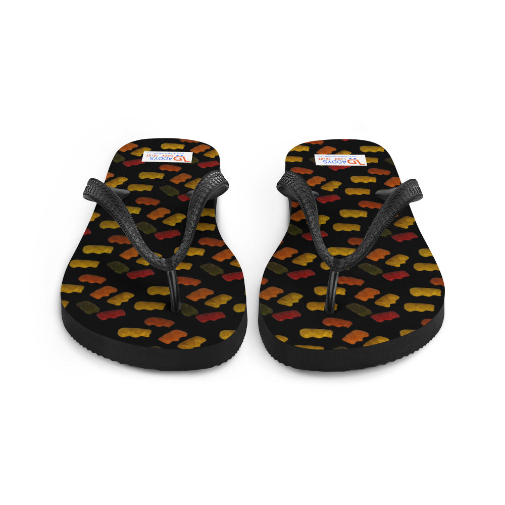 Gummy Bears - Flip-Flops- Black