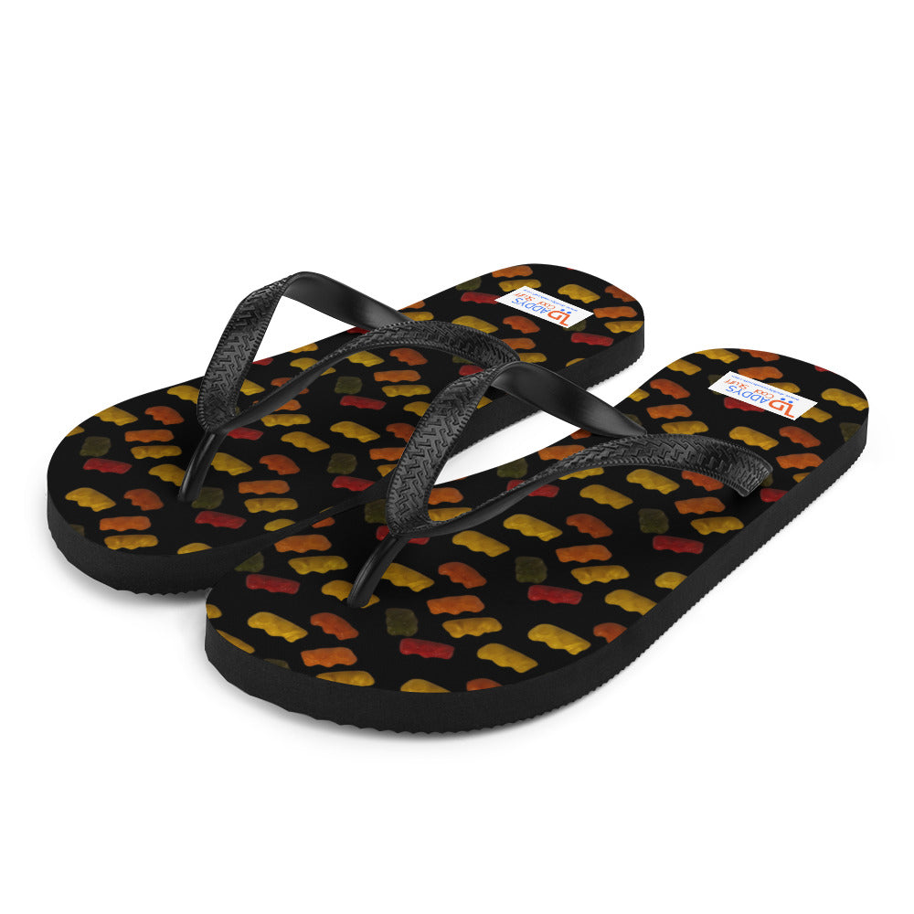 Gummy Bears - Flip-Flops- Black