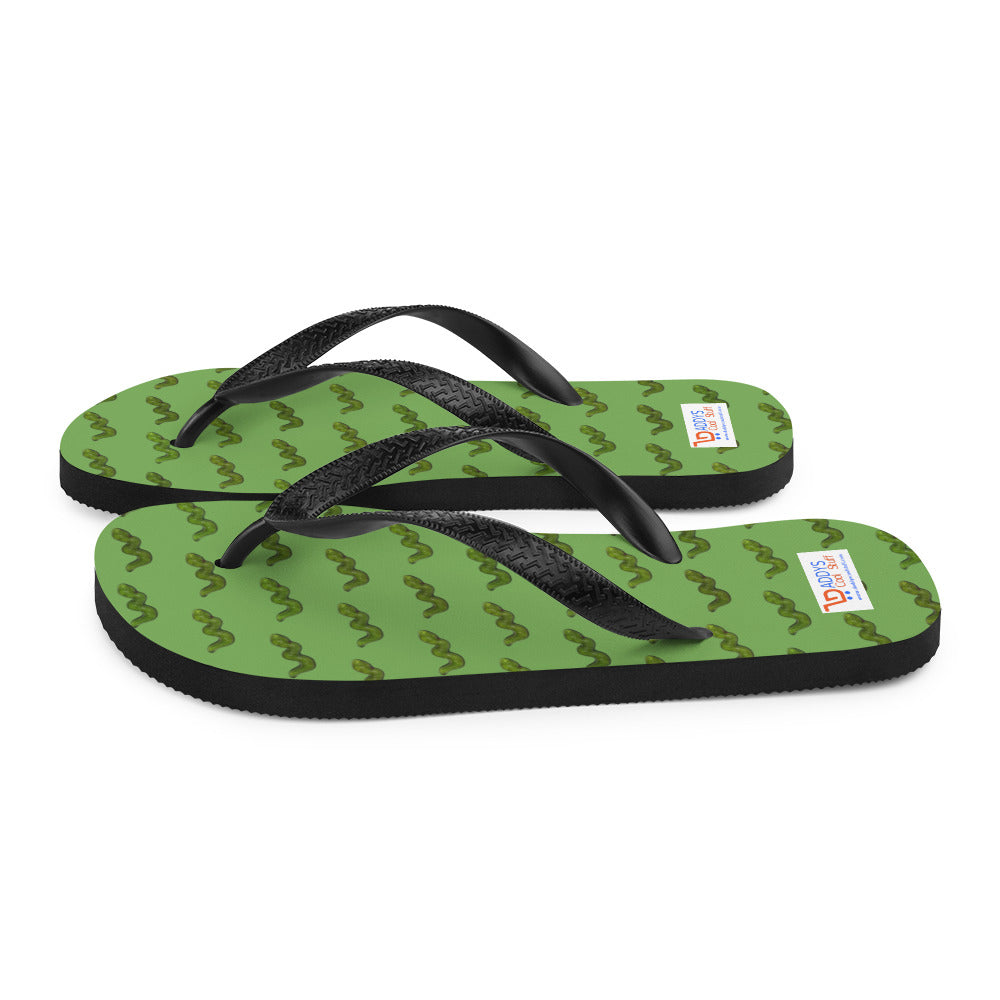 Green Snake - Flip-Flops - Green