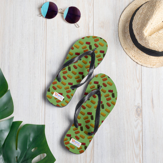 Gummy Bears - Flip-Flops - Green