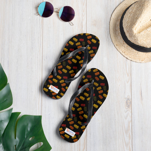 Gummy Bears - Flip-Flops- Black