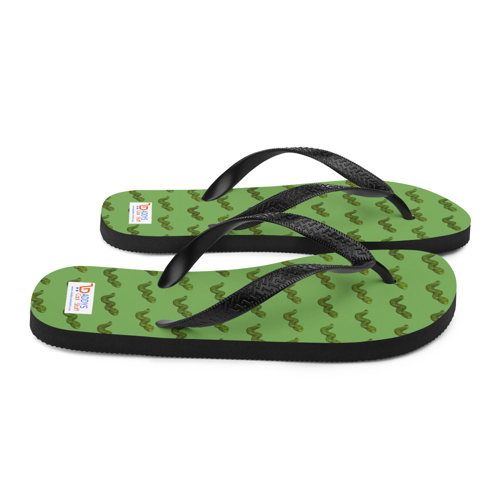 Green Snake - Flip-Flops - Green