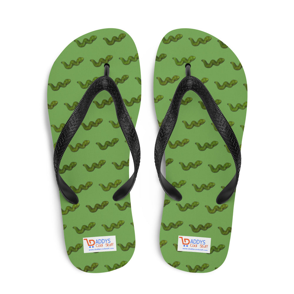 Green Snake - Flip-Flops - Green