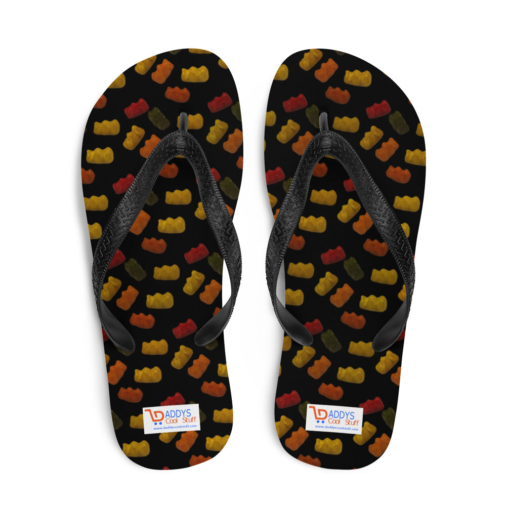 Gummy Bears - Flip-Flops- Black